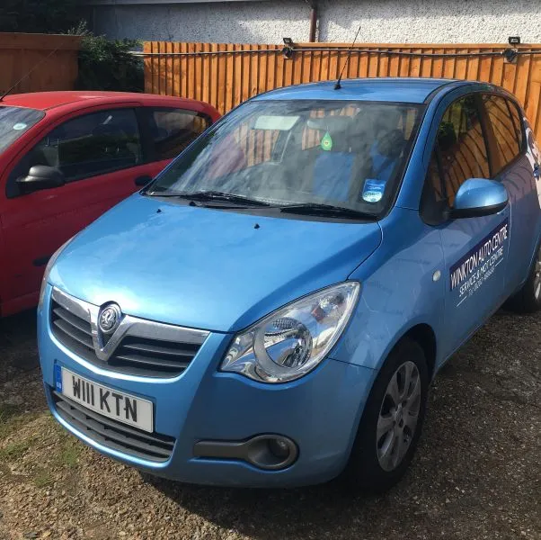 The Winkton Auto Centre courtesy car