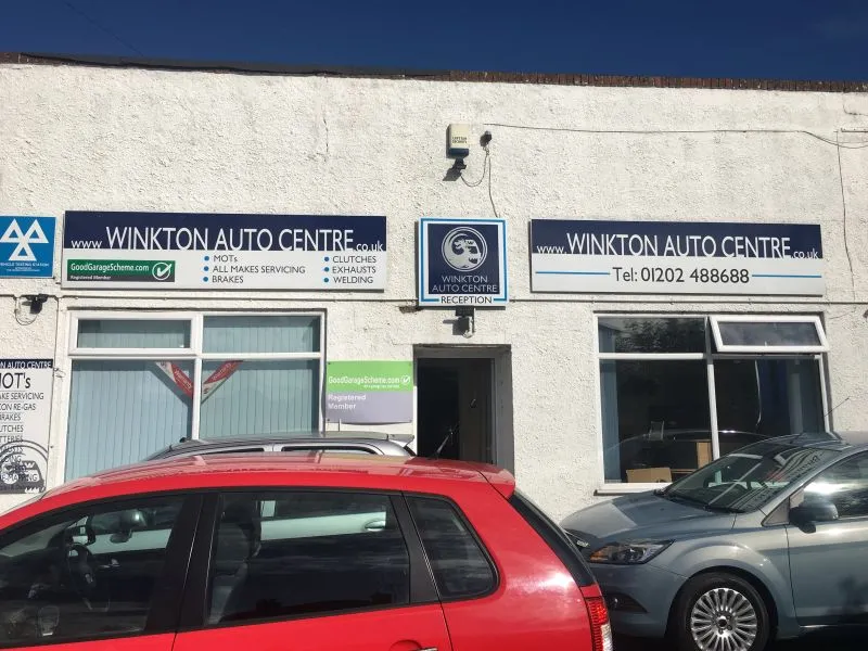 The Winkton Auto Centre shopfront